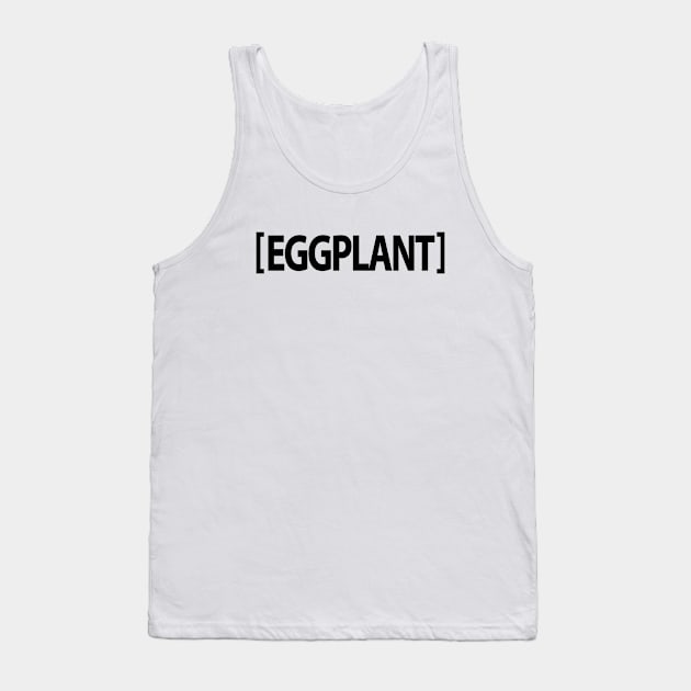 Eggplant Emoji Tank Top by GreenGuyTeesStore